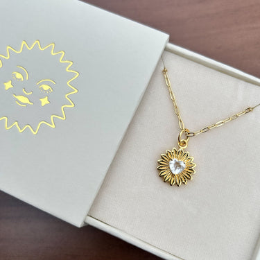 White Topaz Bloom Pendant