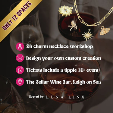 Charm Bar & Tipples 💎🍷 Charm Necklace Workshop @ The Cellar Wine Bar, Leigh-on-Sea - 27.04.25
